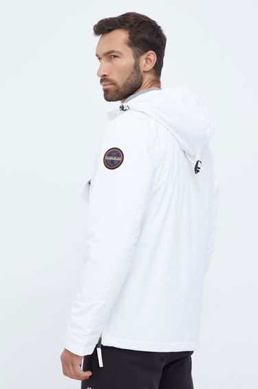 Vindjakke Napapijri Overhead Anorak Jacket Hvid | NP0A4GMD0021, 2