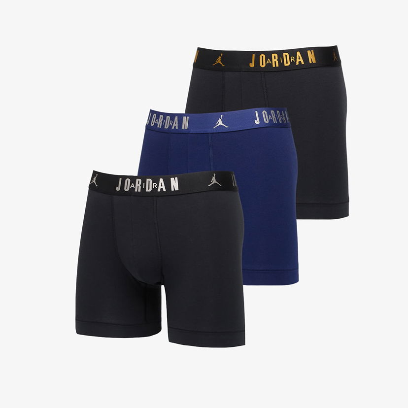 Boksere Jordan Flight Cotton Core 3-Pack Boxer Briefs Flerfarvet | JM0622-K5X