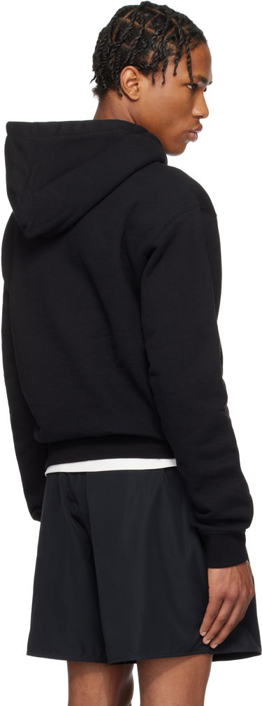 Sweatshirt Jil Sander Jil Sander Logo Hoodie Sort | J47GU0129_J20039, 2