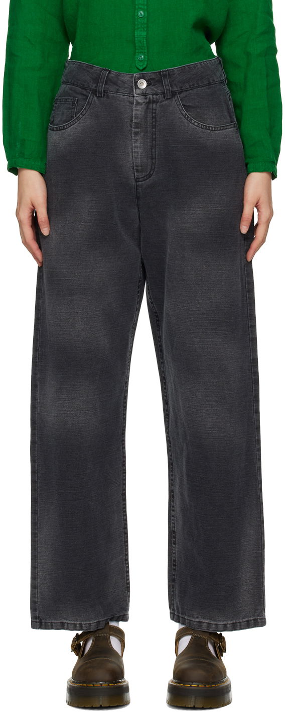 Jeans YMC YMC Jeans Sort | Q4WAL