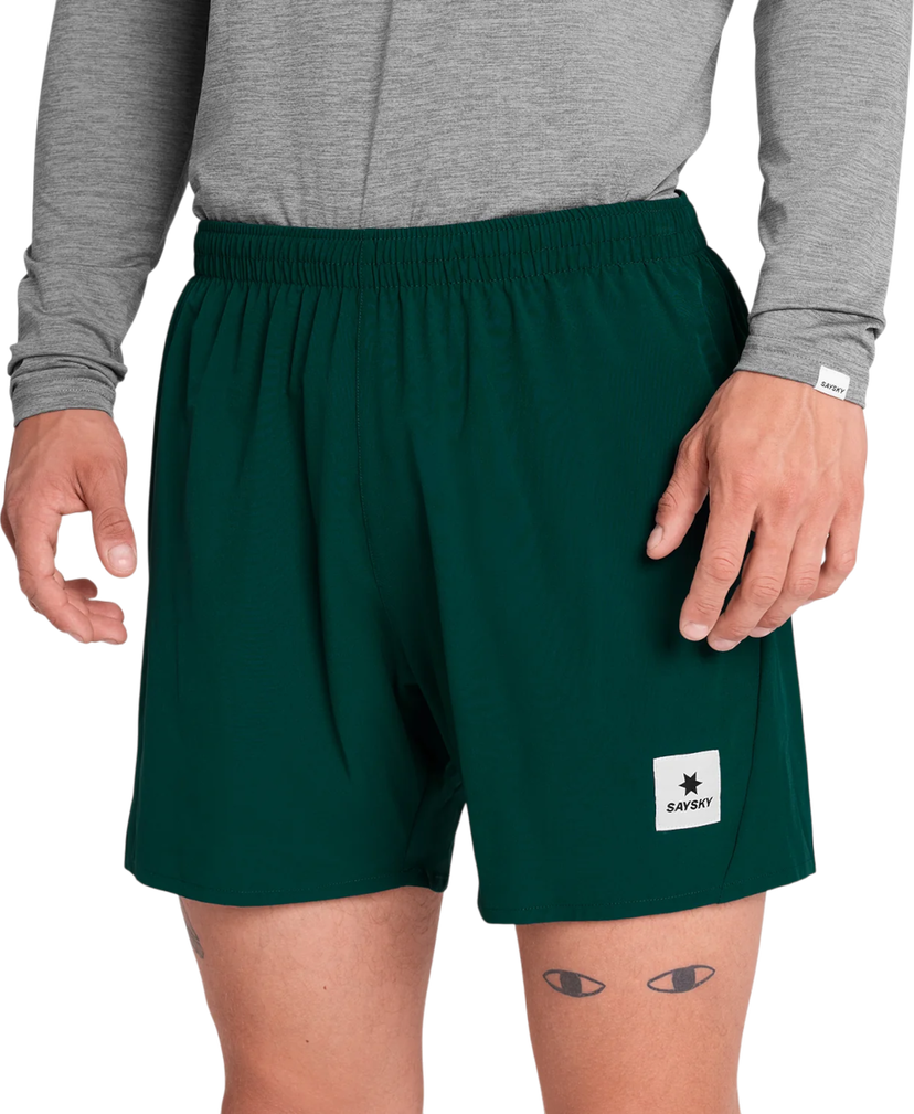 Shorts Saysky Saysky Pace 5" Running Shorts Grøn | omrsh21c317-omrsh21c317