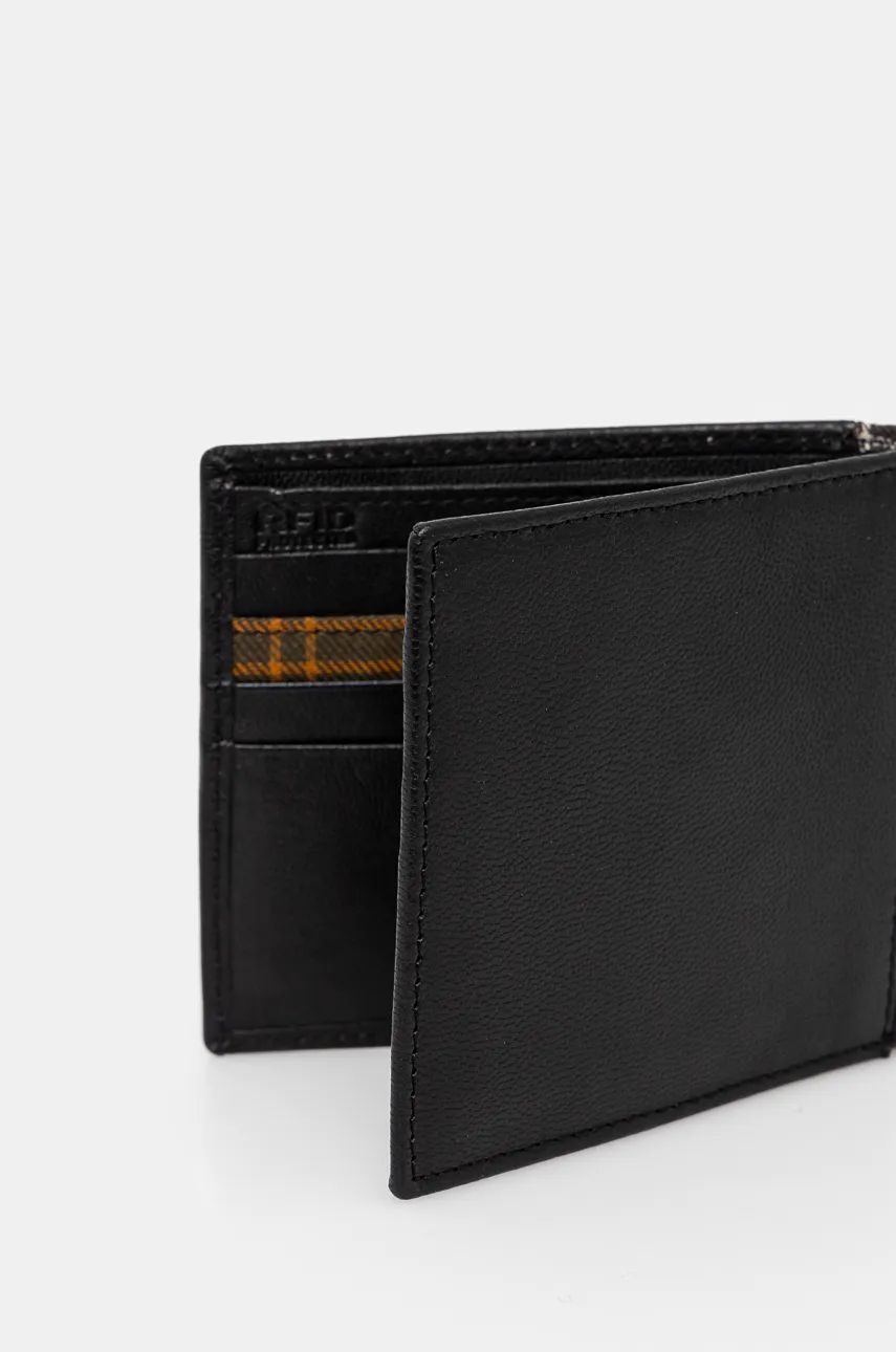 Tegnebog Barbour Leather Card Holder Sort | MGS0073, 1