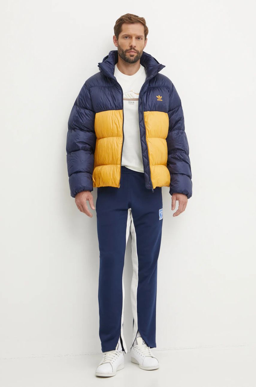 Puffer jakke adidas Originals Oversized Down Puffer Jacket Blå | IW3451, 1