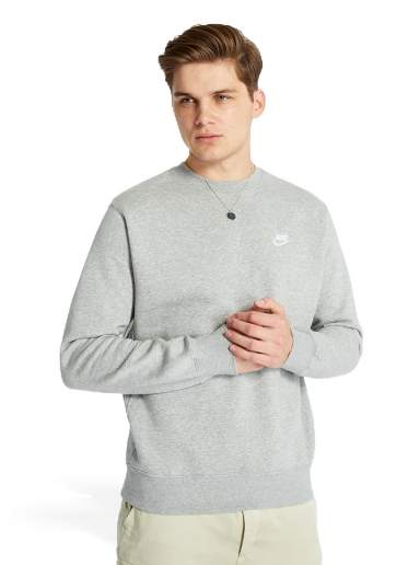 Sweatshirt Nike Sportswear Club Fleece Crewneck Grå | BV2662-063