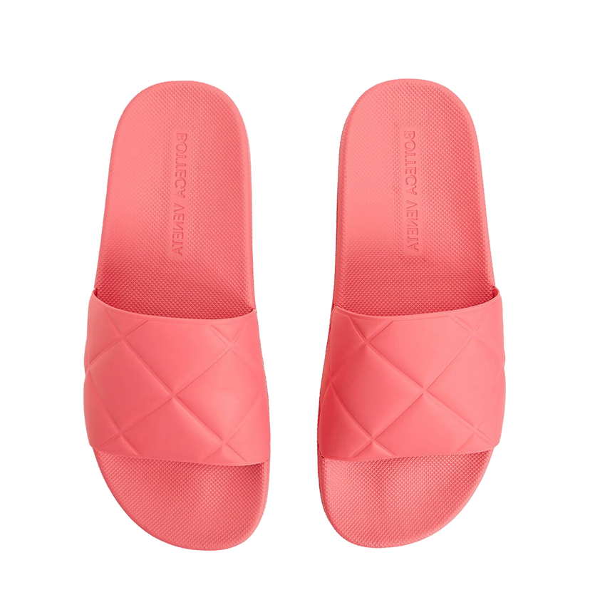 Sneakers og sko Bottega Veneta Rubber Slide Sandals Lyserød | 640051V00P05521