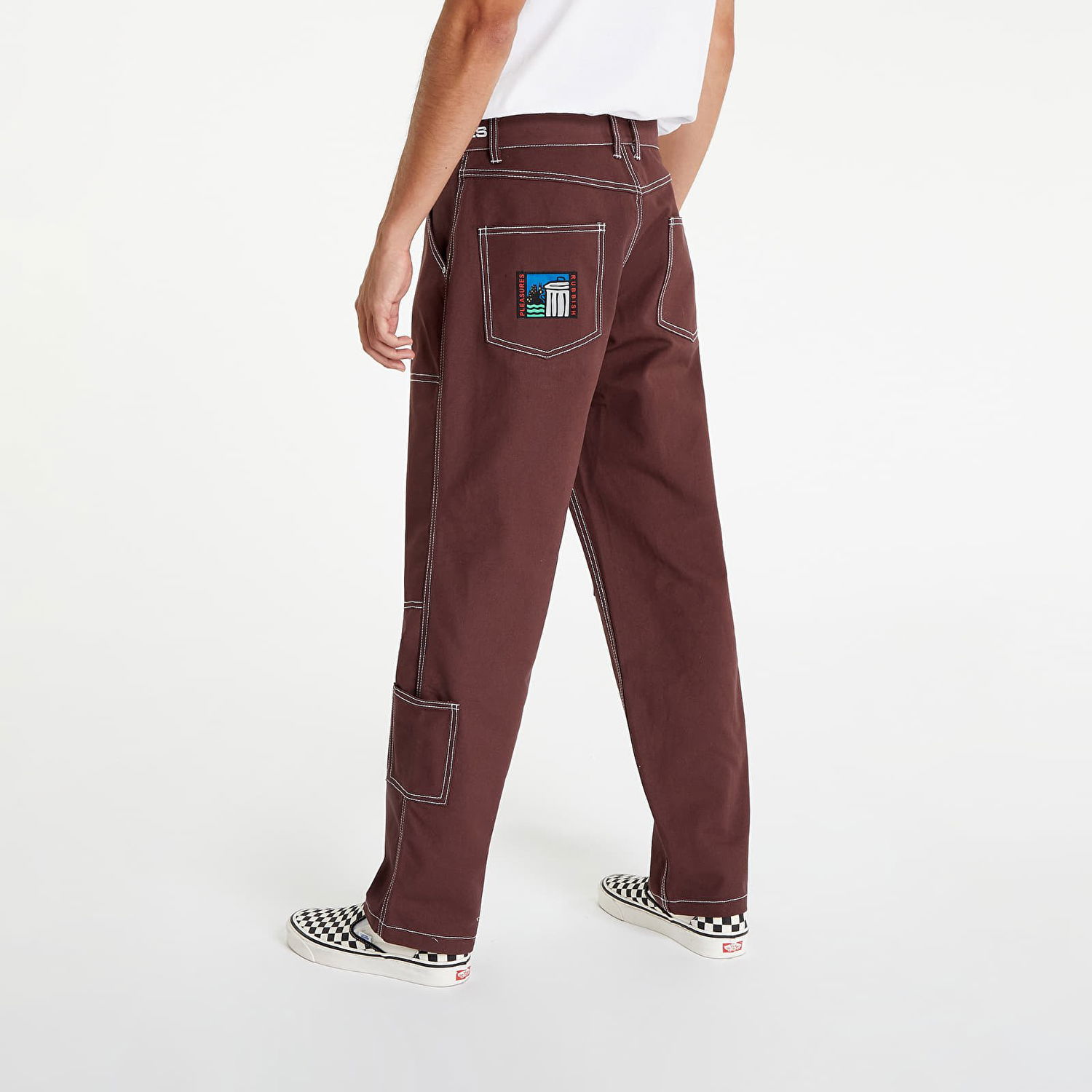 Bukser Pleasures Ultra Utility Pant Brun | P22F030 BROWN, 1