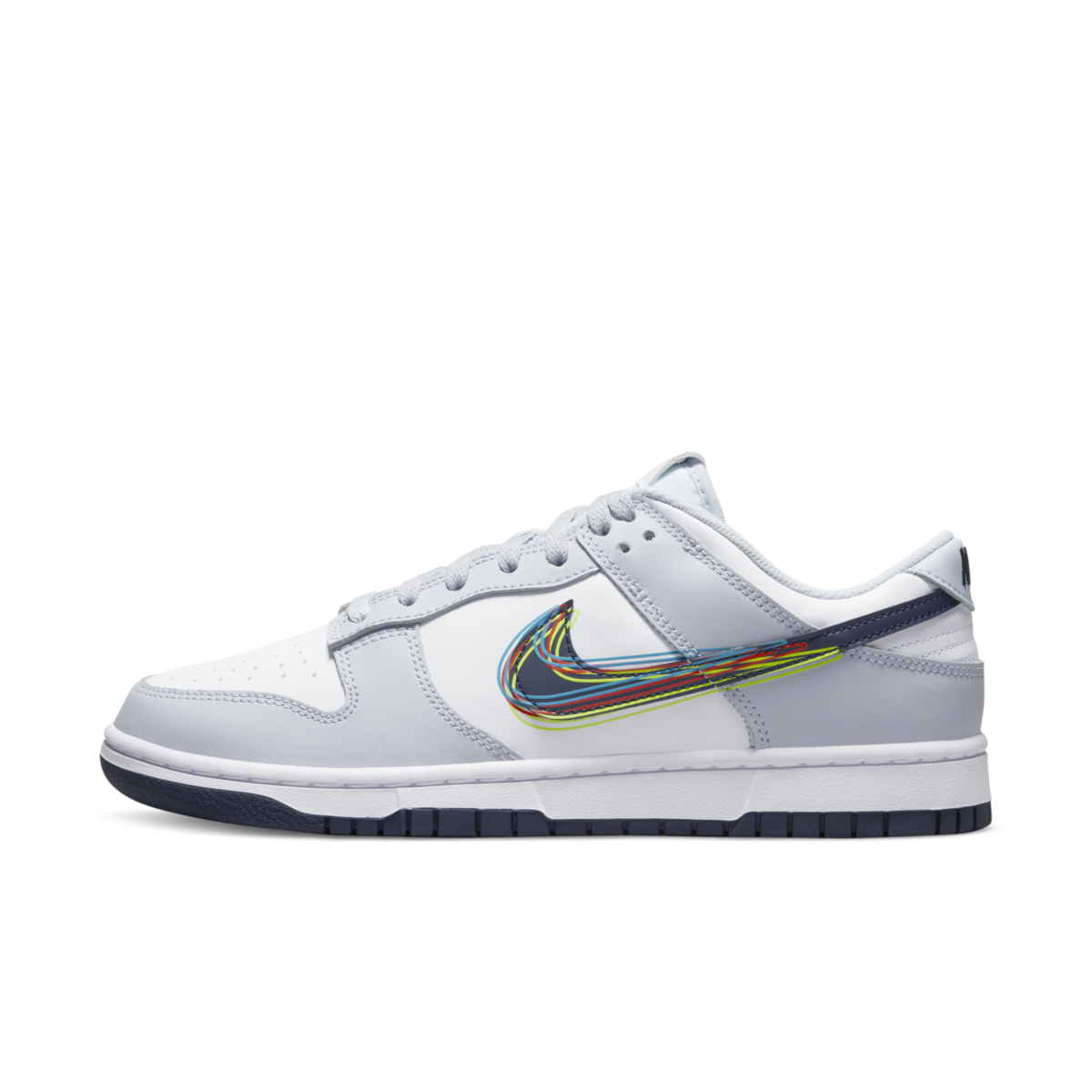 Sneakers og sko Nike Dunk Low "3D Swooshes" Grå | DV6482-100, 0