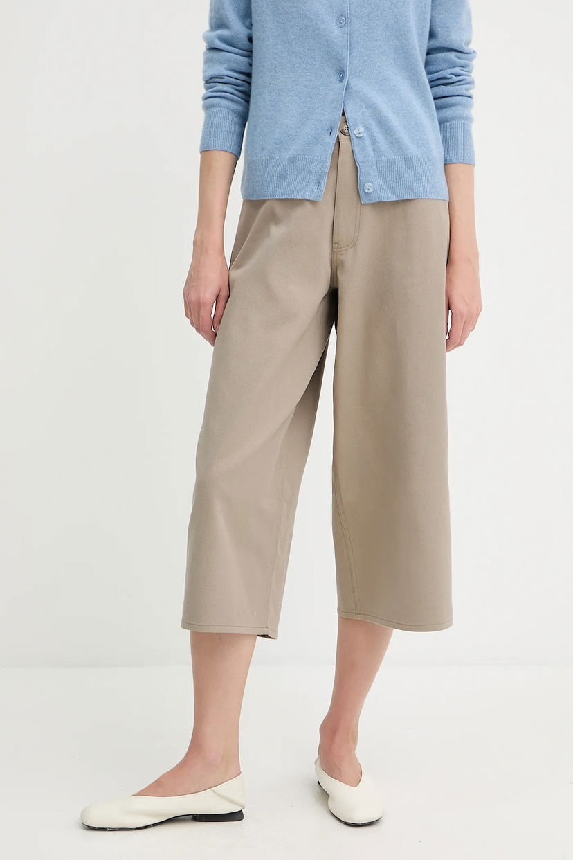 Shorts Samsoe Samsoe Samsoe Samsoe SAHARP High Waist Shorts Beige | F25200114