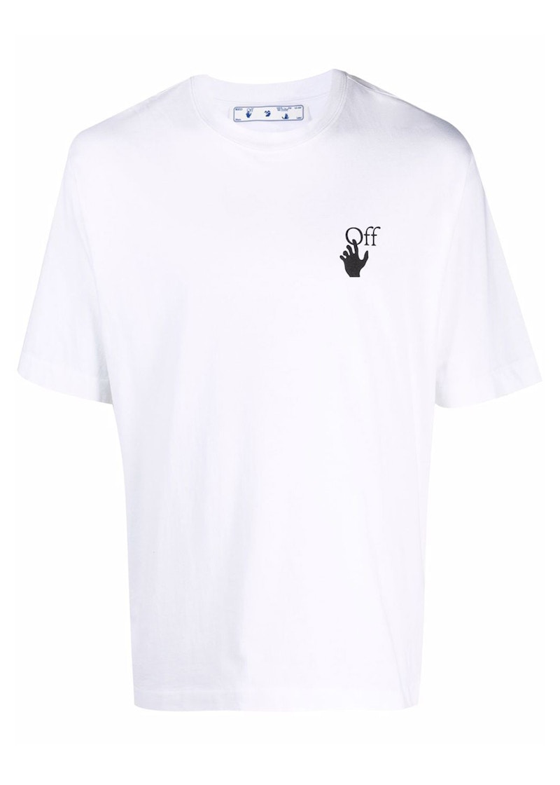 T-shirt Off-White Bubble Arrows T-Shirt White Hvid | OMAA119F21JER0130110, 0