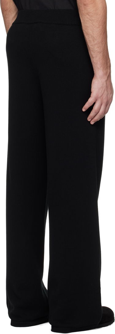 Joggingbukser Palm Angels Knit Sweatpants Sort | PMHG021S25KNI0011003, 2