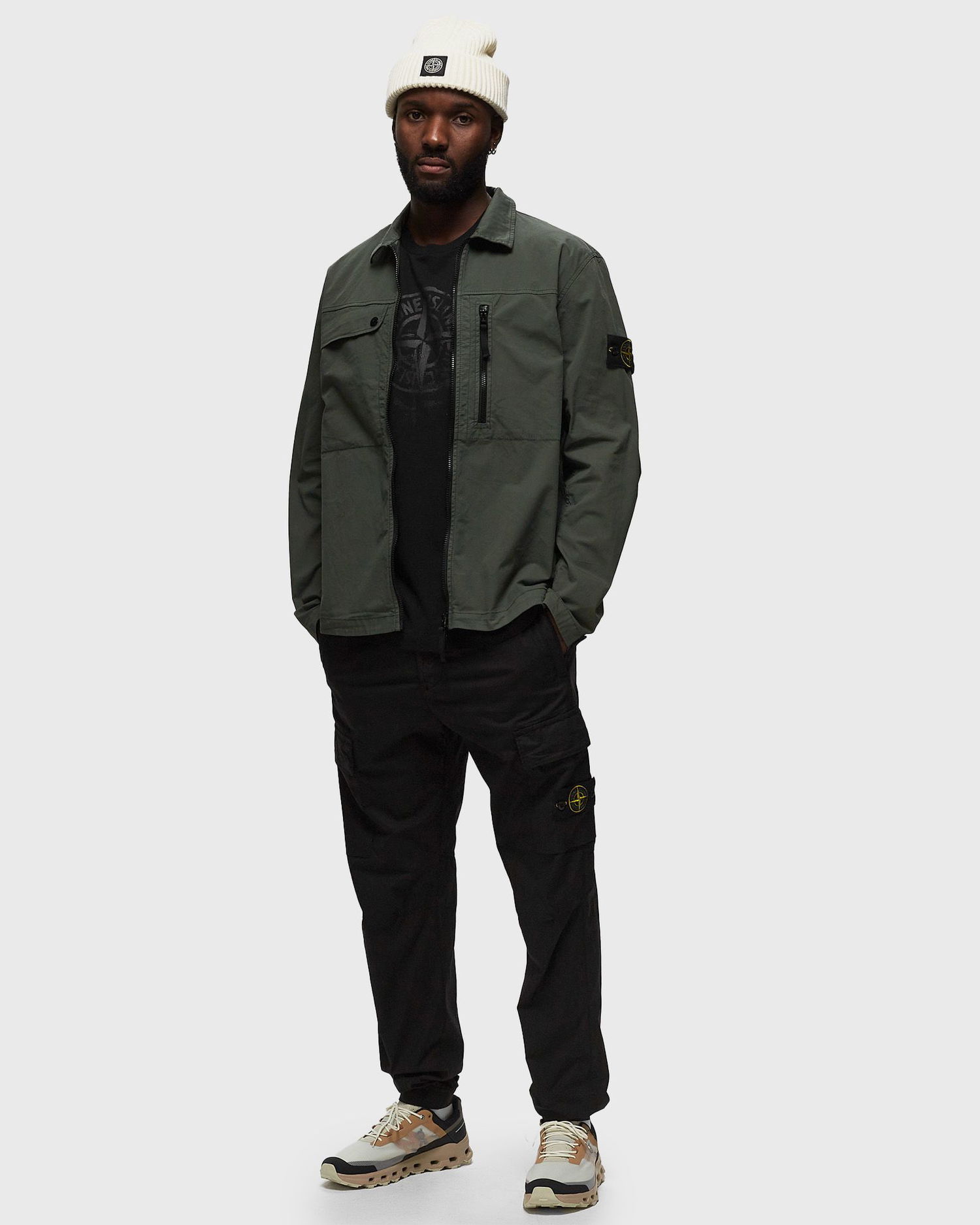 Bukser Stone Island Pants Sort | 801531303.A0029, 1