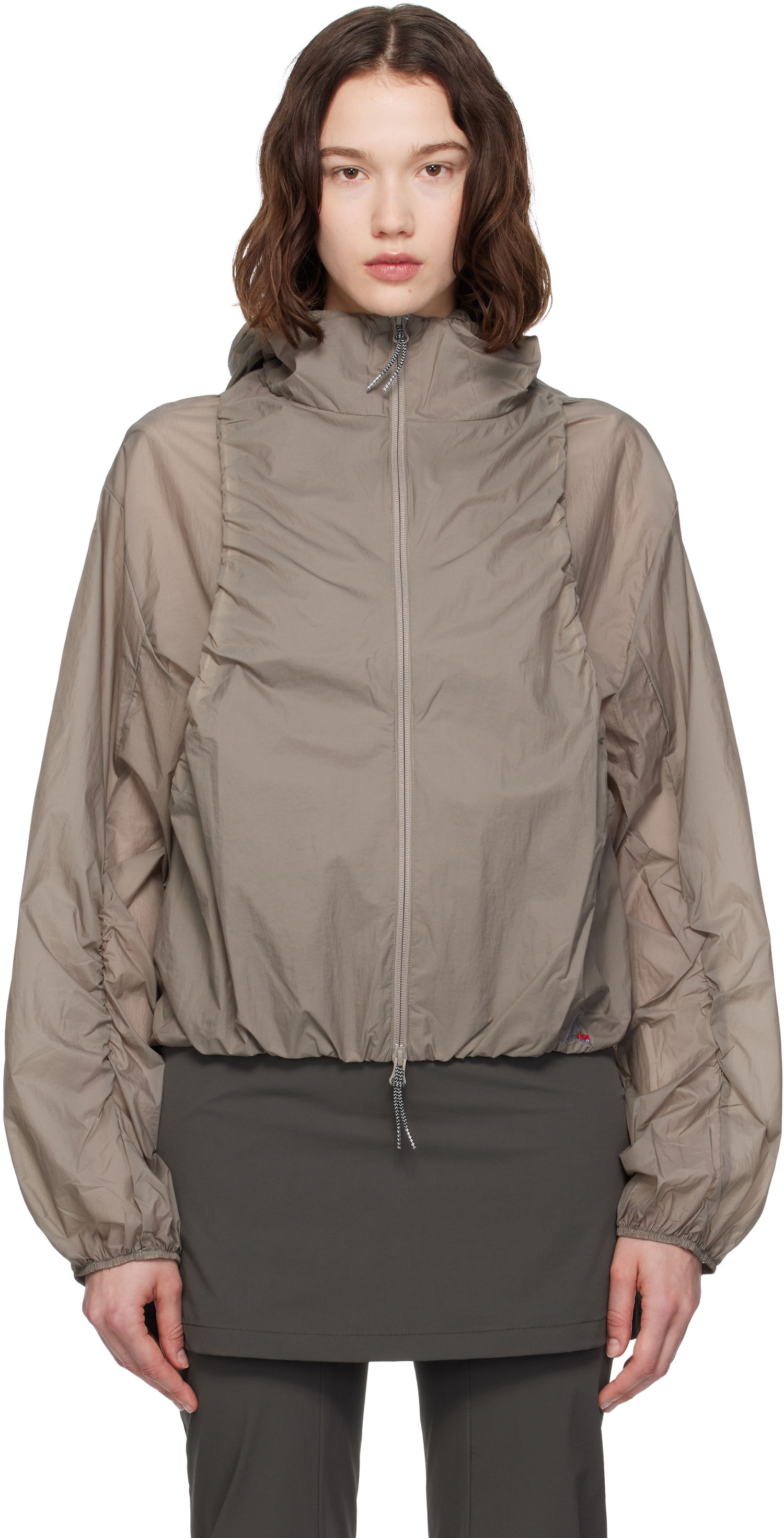 Vindjakke ROA ROA Spinnaker Windbreaker Jacket Grå | RBWW005FA03, 0