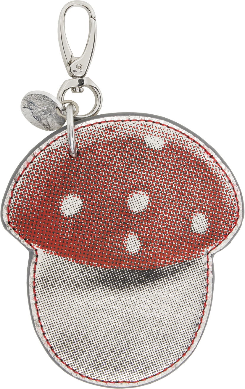 Nøgleringe Vivienne Westwood Vivienne Westwood Mushroom Charm Keychain Rød | 82120009U-L00AF-