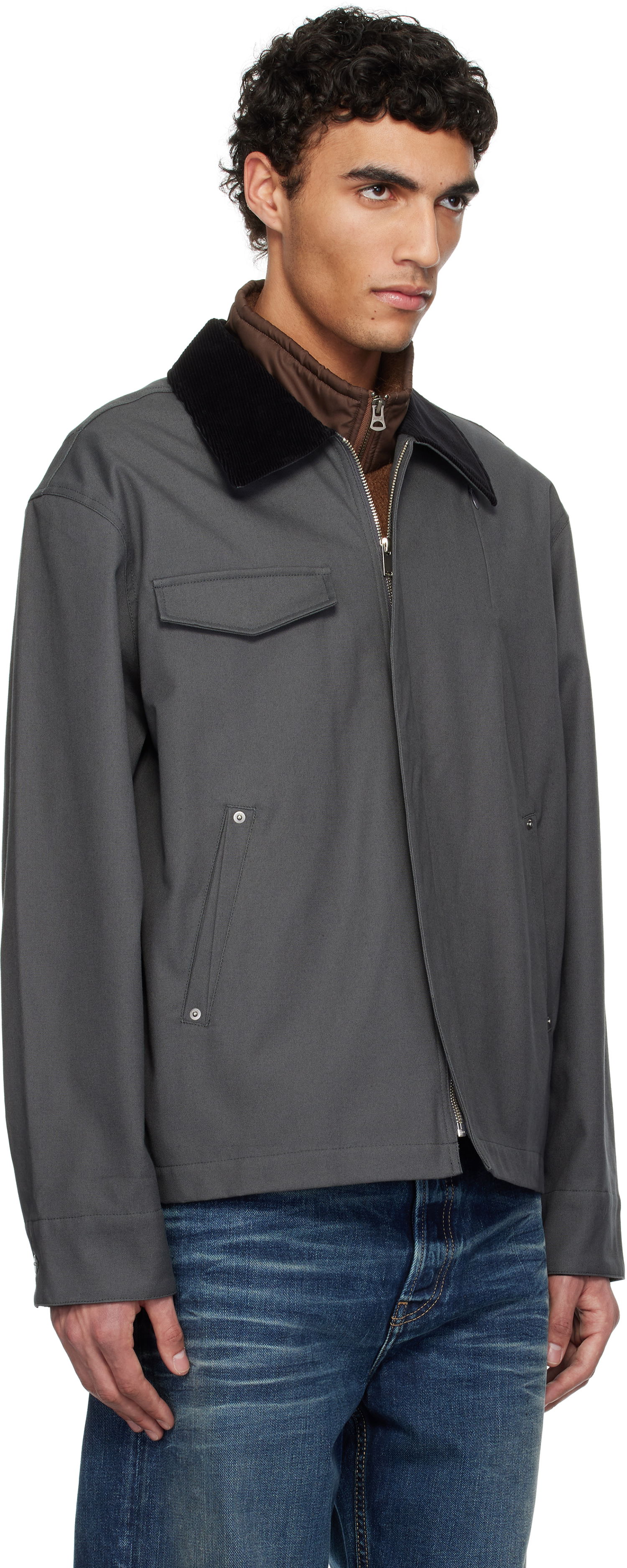 Jakke AXEL ARIGATO Axel Arigato Dallas Chore Jacket Grå | A2861002, 1