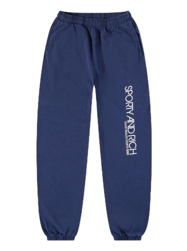 Joggingbukser Sporty & Rich Disco Sweat Pant Mørkeblå | SW472NA