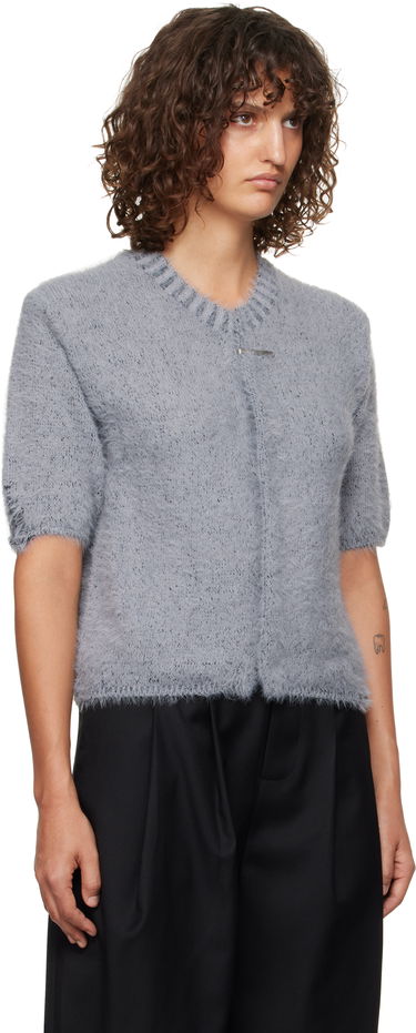Sweater ADER ERROR Knit Cardigan Grå | BN01FWKT0702GR, 1