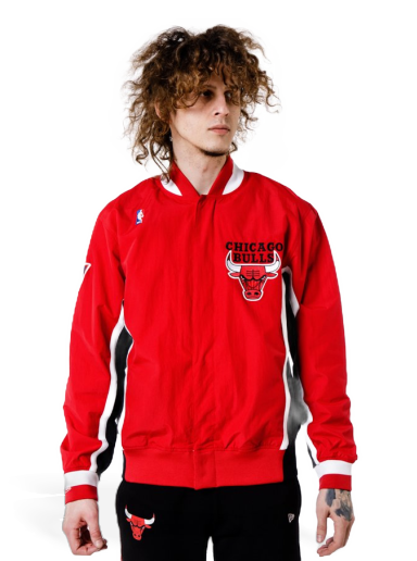 Jakke Mitchell & Ness Authentic Warm Up Jacket 96 Chicago Bulls Rød | AWJKGS18509-CBURED196