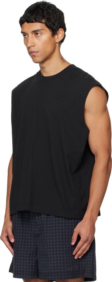 Tanktop Alexander Wang Alexander Wang Muscle Tank Top Mørkeblå | 6CC3251105, 3