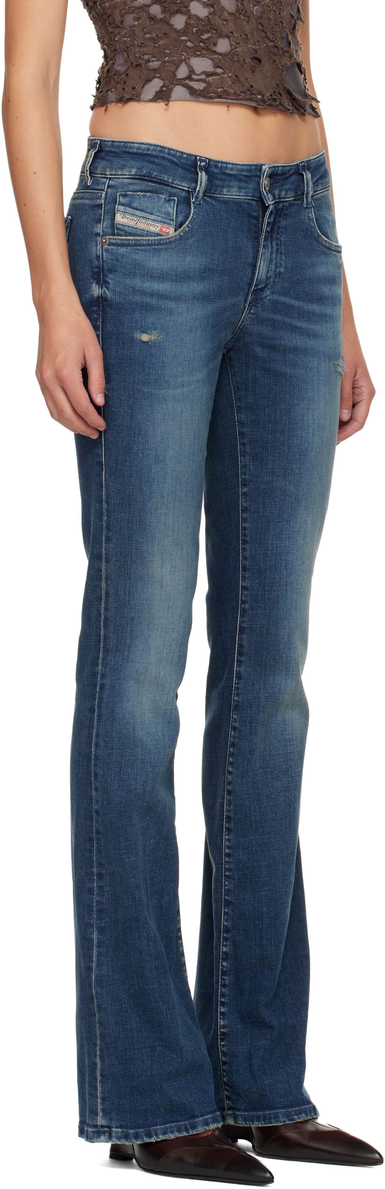 Jeans Diesel Bootcut 1969 D-Ebbey Jeans Blå | A11003 09L96, 1