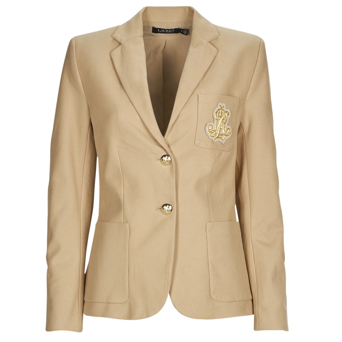 Frakker Polo by Ralph Lauren Anfisa Blazer Beige | 200797305013, 0