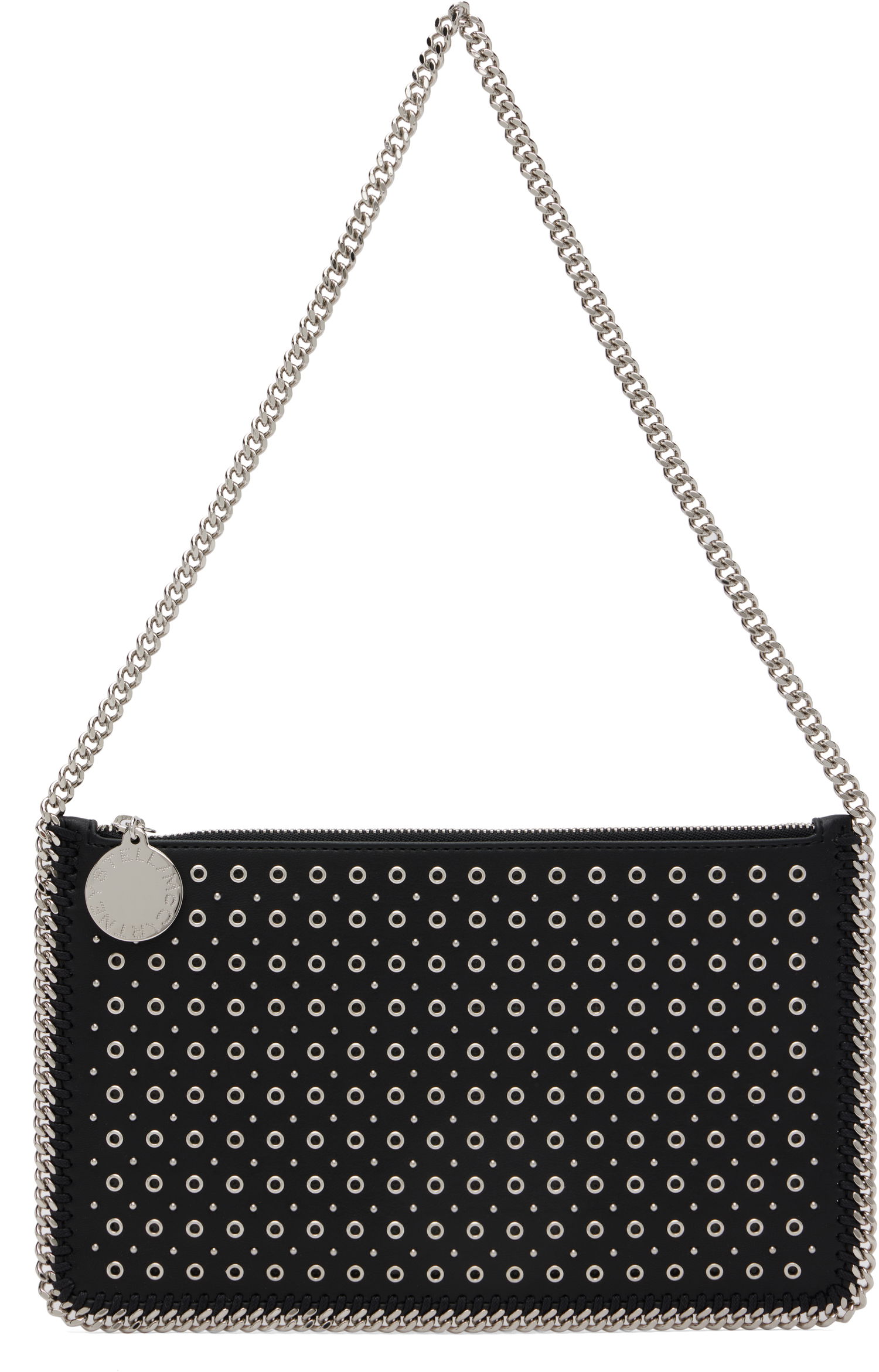 Skuldertaske Stella McCartney Stella McCartney Falabella Pochette Shoulder Bag Sort | 7P0076WP0582, 0