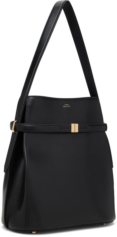 Håndtaske TOTEME TOTEME Leather Bucket Bag with Belt Brun | 244-WAL0048-LE0025, 4
