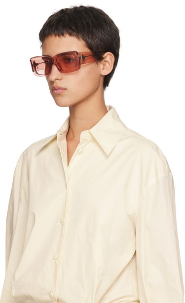 Solbriller The Attico The Attico Linda Farrow Edition Marfa Sunglasses Lyserød | ATTICO3C27SUN, 3
