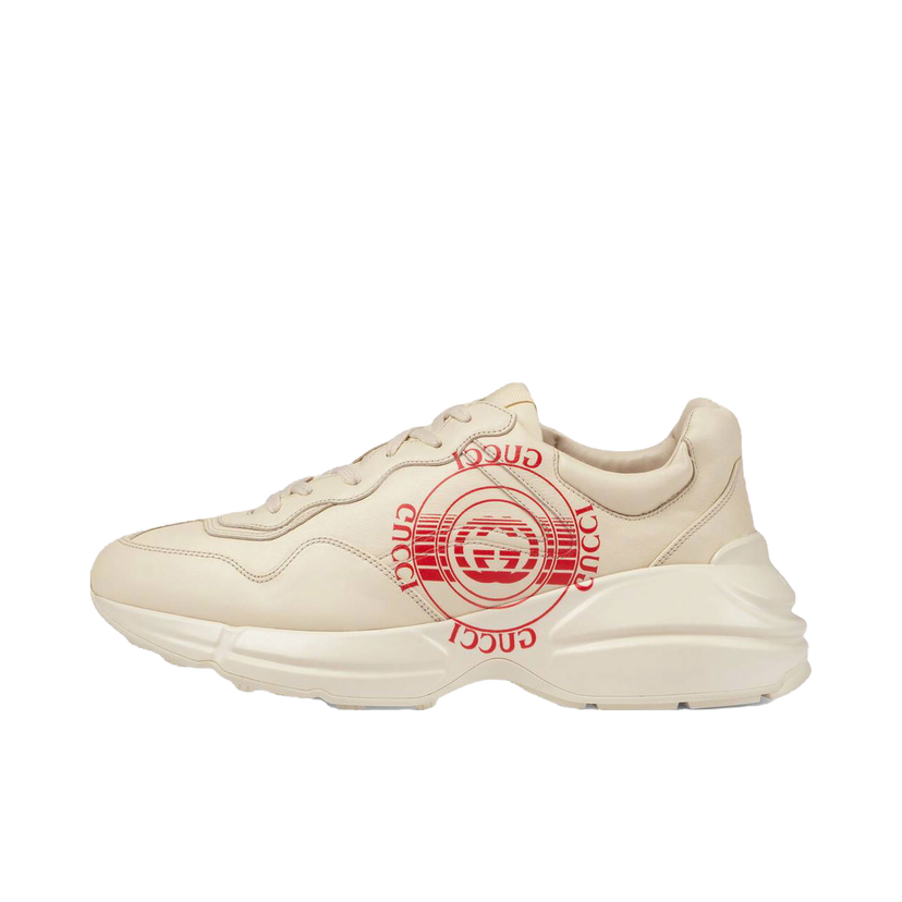 Sneakers og sko Gucci Rhyton Interlocking Disk Beige | 630607 DRW00 9522