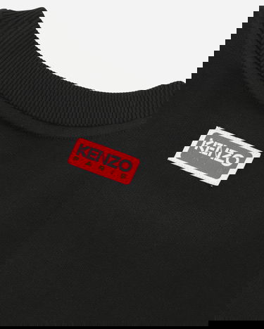 Sweater KENZO Tiger Varsity Jungle Crewneck Sort | FD65SW0494MF 99J, 8