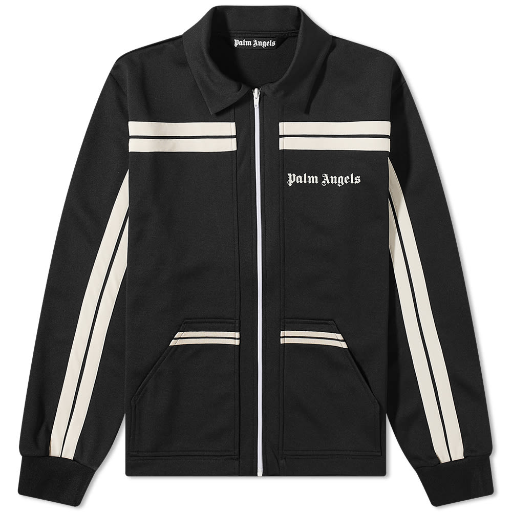 Jakke Palm Angels Track Jacket Sort | PMBD046S23FAB0021003, 0