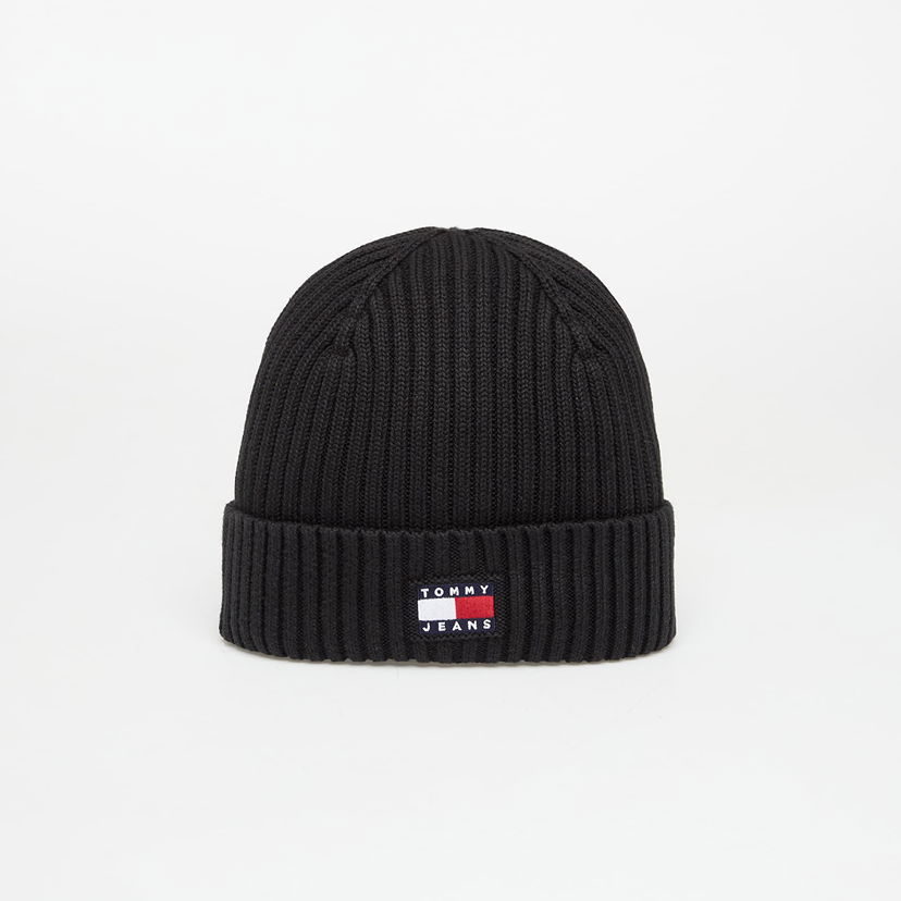 Beanie Tommy Hilfiger Tommy Hilfiger TJM Heritage Core Beanie Sort | AM0AM13669-BDS