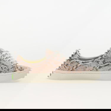 Sneakers og sko Cariuma W Oca Low Snake Skin Print Beige | 100101P23 W, 2