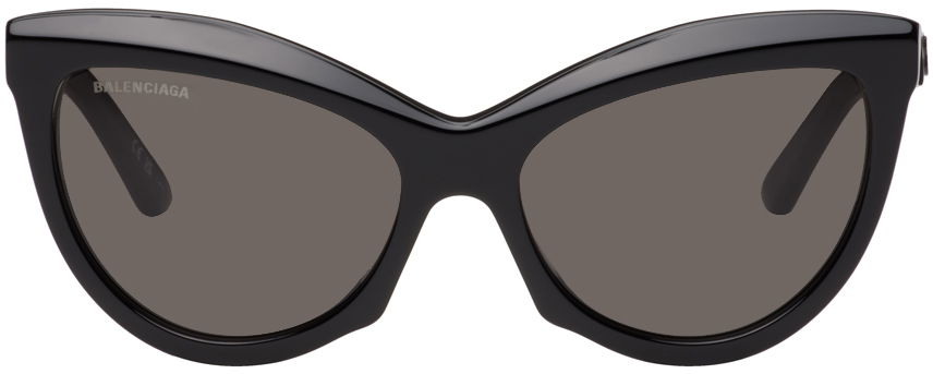 Solbriller Balenciaga Cat-Eye Sort | BB0217S, 0