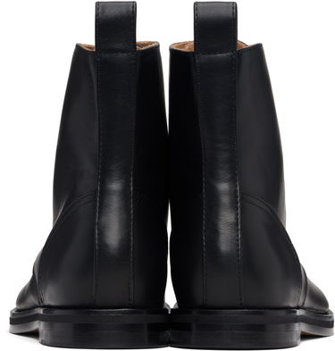 Sneakers og sko JW Anderson JW Anderson Lace-Up Leather Boots Sort | BT0108-LA0268, 1