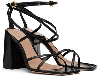 Sneakers og sko Gianvito Rossi Heeled Strap Sandals Sort | G32335.95RIC.NUI, 3