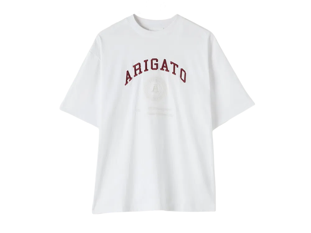 T-shirt AXEL ARIGATO Arigato University T-Shirt Hvid | A1149002, 0