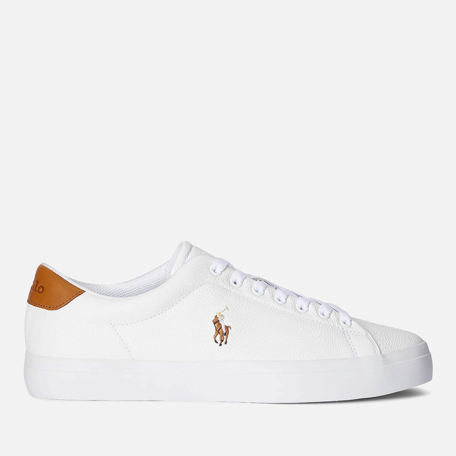 Sneakers og sko Polo by Ralph Lauren Longwood Leather Trainers Hvid | 816877702001, 0
