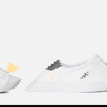 Sneakers og sko Polo by Ralph Lauren Longwood Leather Trainers Hvid | 816877702001, 0