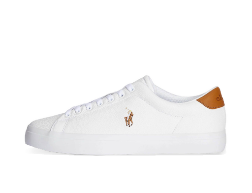Sneakers og sko Polo by Ralph Lauren Longwood Leather Trainers Hvid | 816877702001