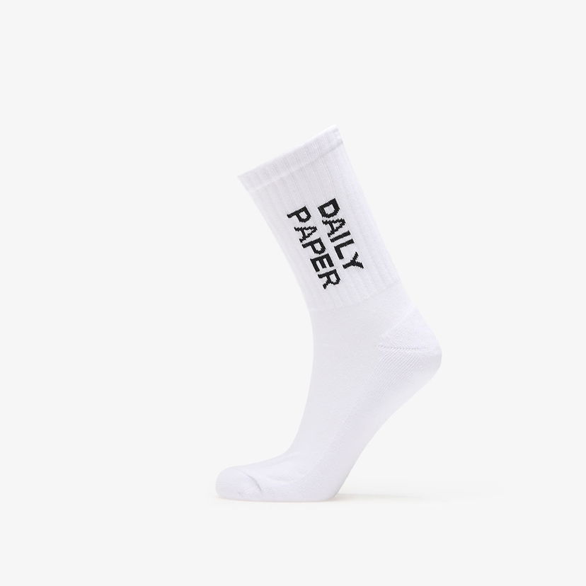 Sokker DAILY PAPER Daily Paper Logotype Socks Hvid | 2511165