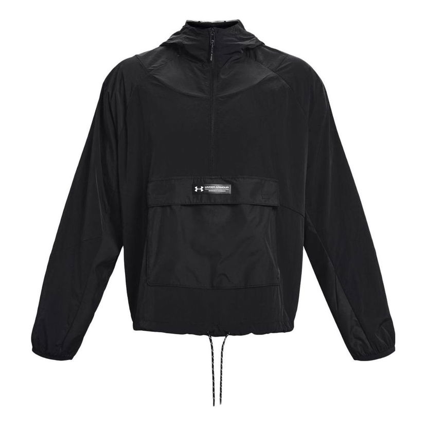 Vindjakke Under Armour Rush Waterproof  Jacket Sort | 1377183-001