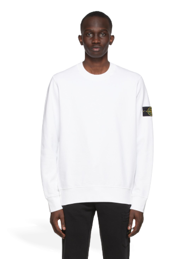 Sweatshirt Stone Island Classic Sweatshirt Hvid | 761563051
