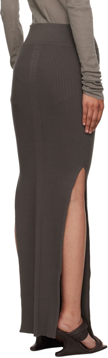Nederdel Rick Owens Rick Owens Concordians Sacriskirt Midi Skirt Grå | RP02E4619 RIBVI, 2