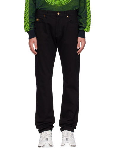 Jeans Versace Zip-Fly Sort | 1010816_1A07702