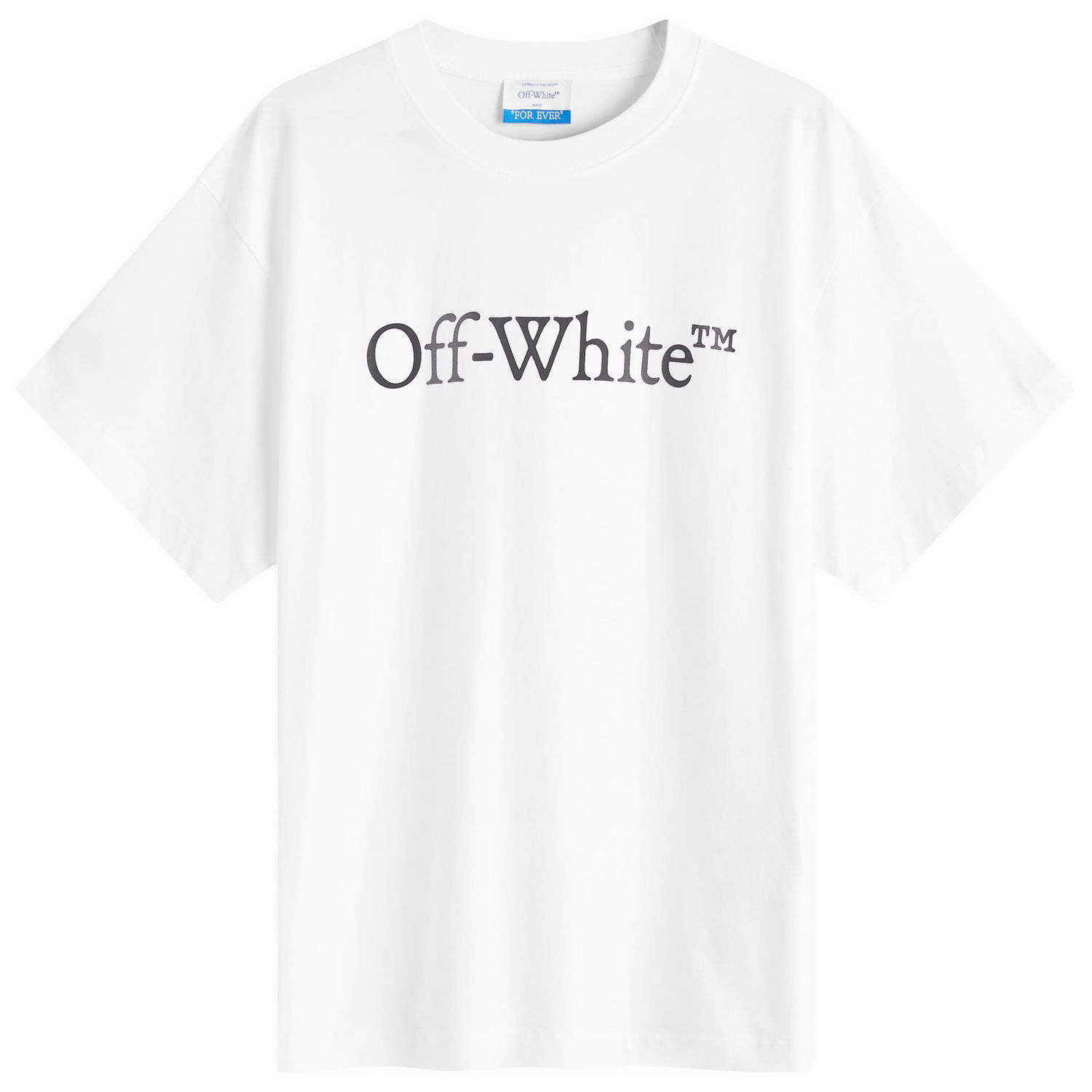 T-shirt Off-White Bookish Skate T-Shirt Hvid | OMAA120C99JER0080110, 0