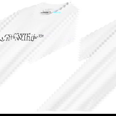 T-shirt Off-White Bookish Skate T-Shirt Hvid | OMAA120C99JER0080110, 0