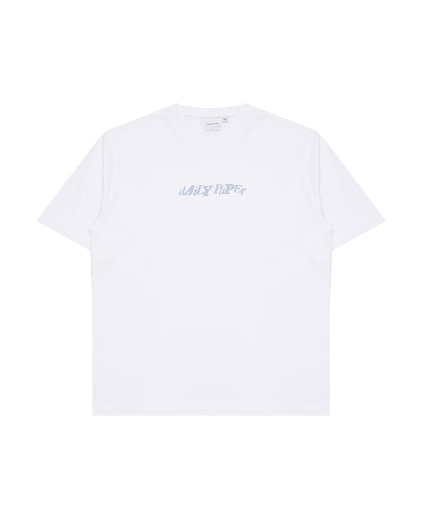 T-shirt DAILY PAPER Unified Type Tee Hvid | 2413070
