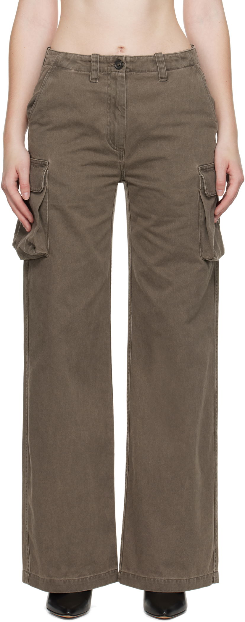 Cargo bukser OUR LEGACY Our Legacy Peak Cargo Pants Grøn | W4254PDW