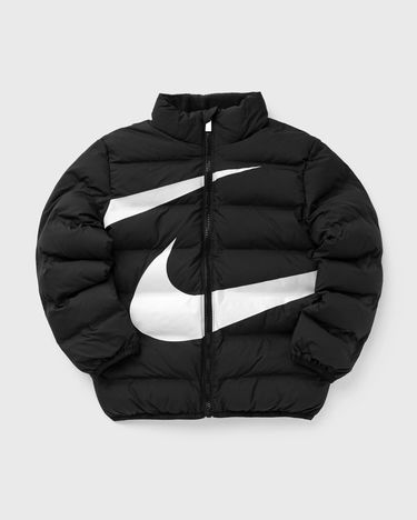 Puffer jakke Nike Wrap Swoosh Debossed Quilt Jacket Sort | 86M133-023, 1
