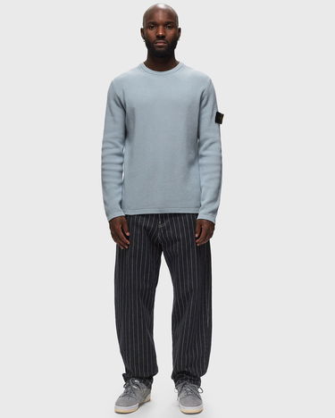 Sweater Stone Island Patch Crewneck Blå | 8015514D8.V0041, 1